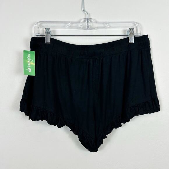 Honeydew Intimates Women's Black Bell Sleeve Embroidered Pajama Set Size Medium - Picture 6 of 7